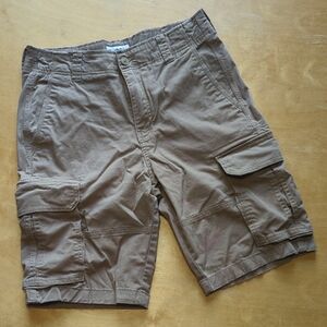Goodfellow & Co Tan Men's Cargo Shorts with Multiple Pockets